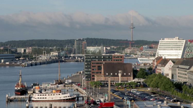 Frachtumschlag im Kieler Hafen ist gesunken