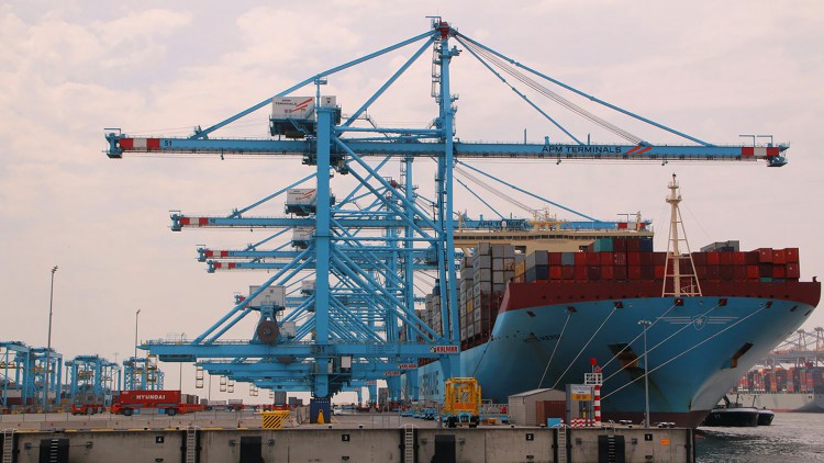 Geringes Umschlagswachstum beim Hafen Rotterdam