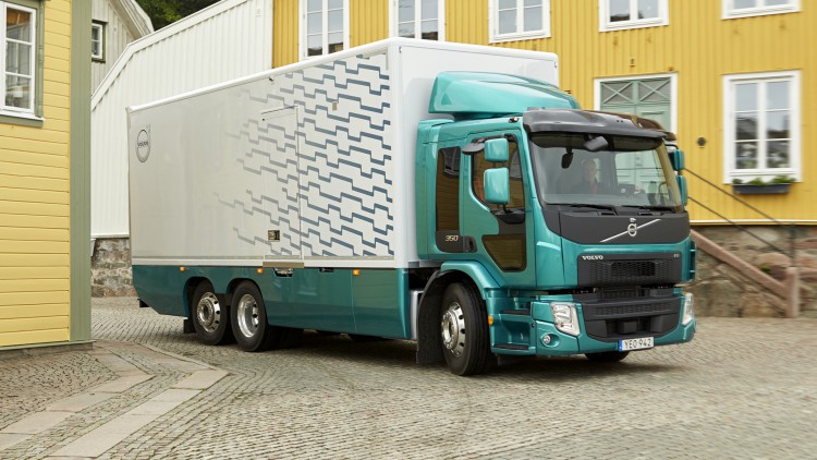 Volvo will ab 2019 elektrisch angetriebene Lkw liefern
