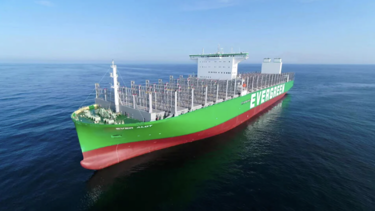 Ever Alot - das größte Containerschiff der Welt Juni/2022