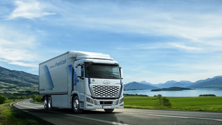 Hyundai Wasserstoff-Lkw jetzt auch in Deutschland