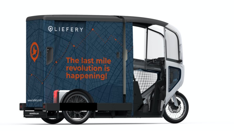 Liefery testet E-Cargobikes von ONO in Berlin 