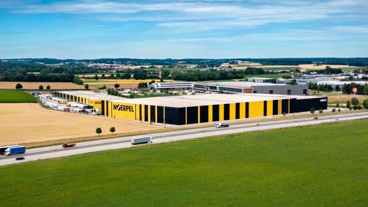 Neues Logistikzentrum von Noerpel in Odelzhausen, Bayern