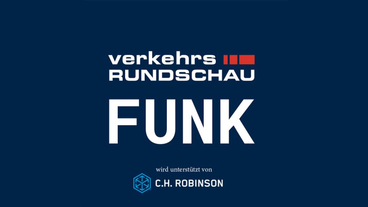Logo VerkehrsRundschau Funk mit CH Robinson