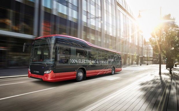Nobina und Scania: Vollautonome Busse in Schweden