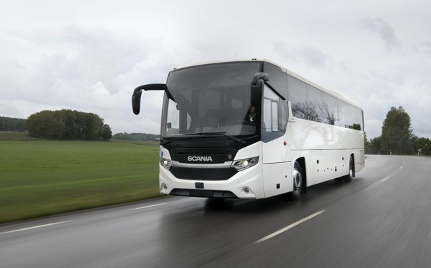 Scania: Erster Reisebus mit alternativem Kraftstoff