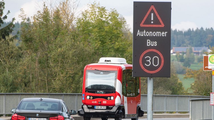 Bad Birnbach: Autonomer E-Bus auf Abruf