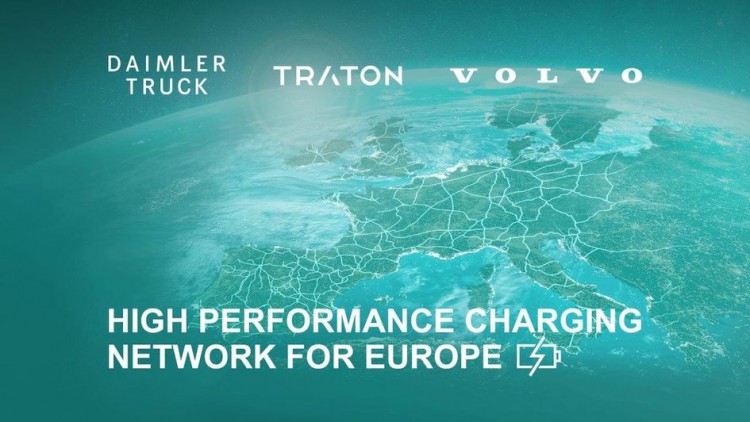 Elektromobilität: Daimler Truck, Traton und Volvo gründen Ladenetz-Joint-Venture