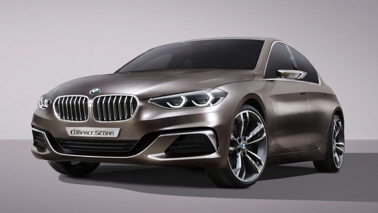 BMW Concept Compact Sedan: Kleiner Bruder für den 3er