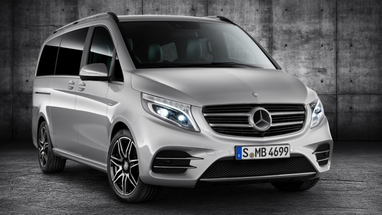 Mercedes-Benz V-Klasse AMG-Line: Mehr Auswahl für den Van
