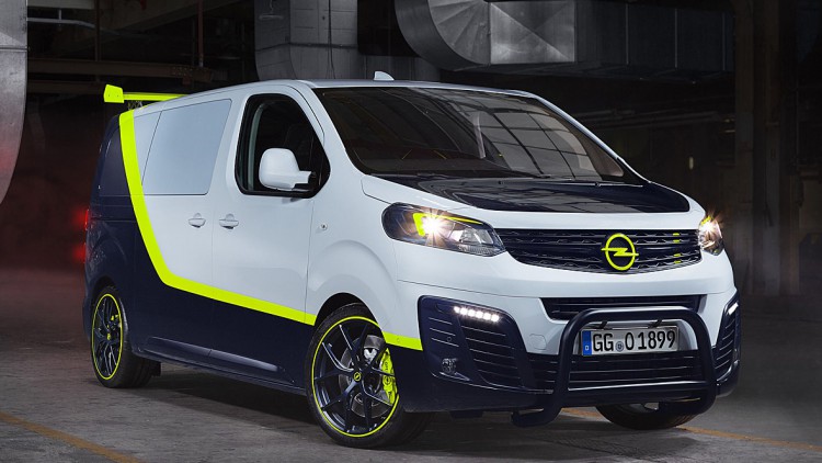 Opel-Konzeptfahrzeug O-Team Zafira Life: Schönen Gruß an Mr. T