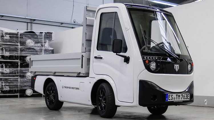 Kleine E-Transporter: Tropos Motors startet Aktionswochen