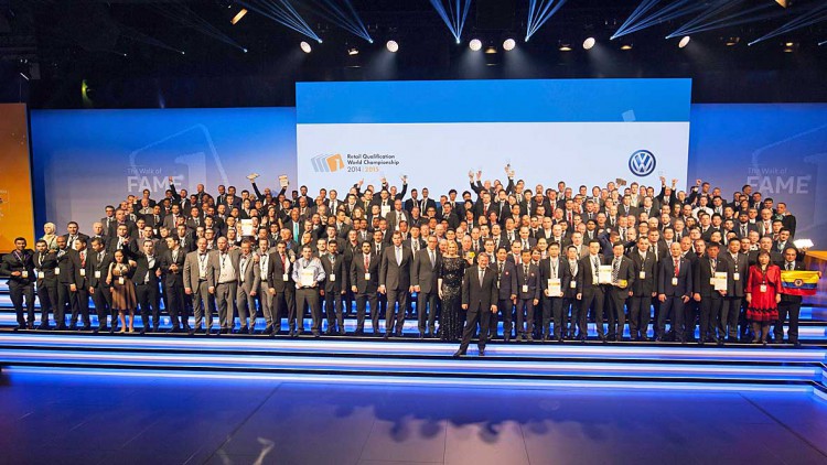 RQWC 2015: VW ehrt beste Service- und Verkaufsmitarbeiter